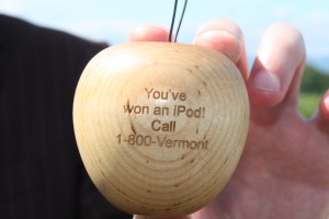Wermont apples to ipods winner